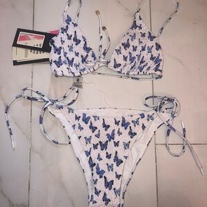Blackbough NWT Butterfly Bikini Set